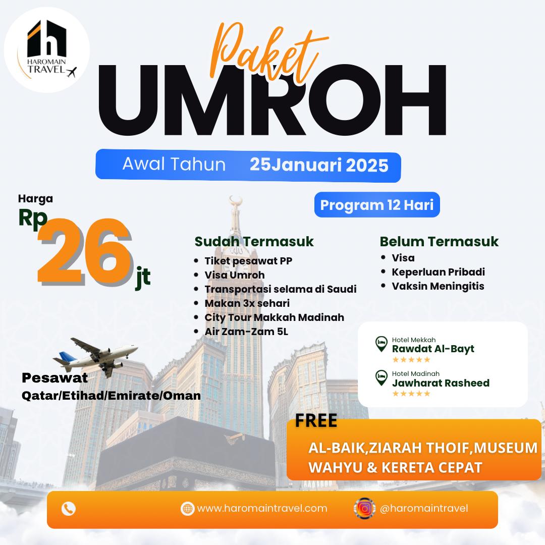paket umroh 12 hari